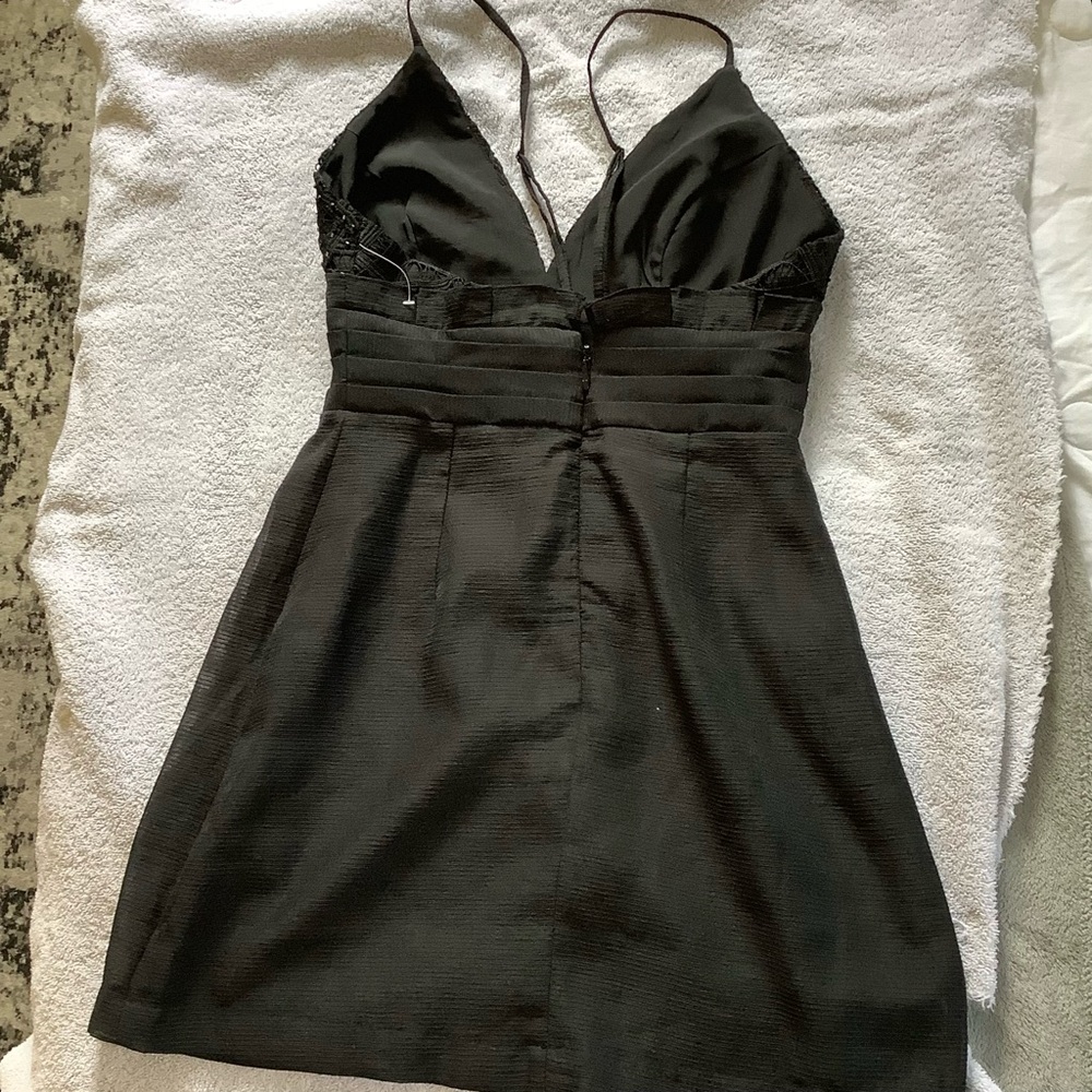 Free People We Go Together Black Embellished Cocktail Mini Dress. Size 4. NWOT - Picture 4 of 15